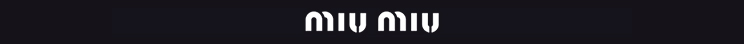 Merklogo van miu miu