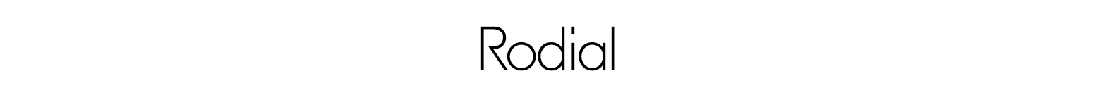 Merklogo van Rodial